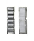 Ralo Linear Inox 15x50 Polido Grelha Caixilho c/ Tela