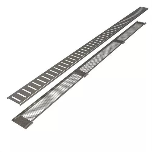 Ralo Linear 5x100Cm Inox Reto c/ Tela