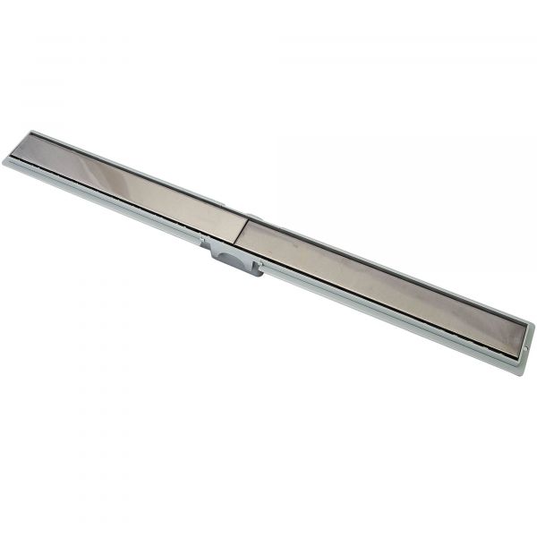 5x70 Ralo Linear Grelha Cega Inox Polido Sifonado