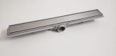 5x50 Ralo Linear Grelha Cega Inox Polido Sifonado