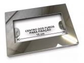 Visor Leitura De Luz em Aço Inox Polido Brilhante