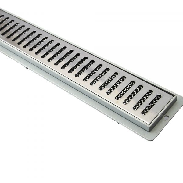 Ralo 5x70 Grelha Inox Polido Sifonado C/ Tela Anti-Inseto