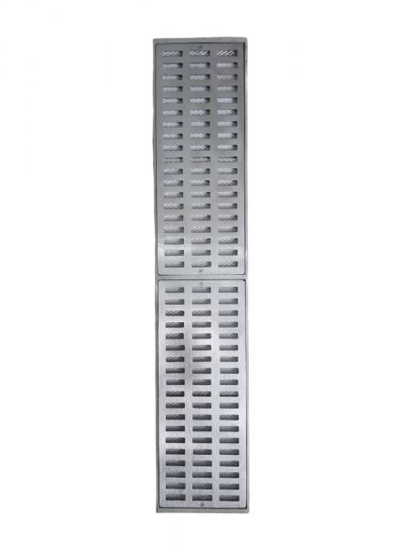 Ralo Linear 20x100 Alumínio P/ Passagem de veiculos