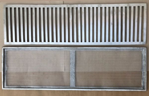 Ralo Linear 30x100 Alumínio C/ Tela Anti-Inseto P/ Passagem de veiculos