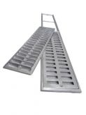 Ralo Linear 15x100 Alumínio P/ Passagem de veiculos