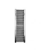 Ralo Inox 10x50 Polido Grelha Caixilho c/ Tela