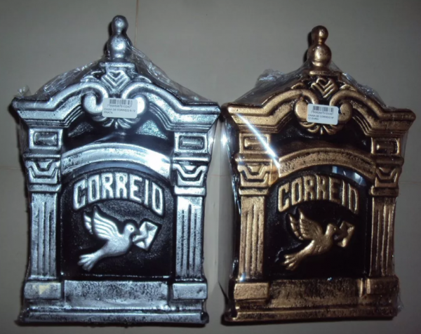 Caixa de Correios Alumínio Fundido