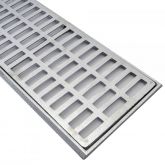 Ralo Linear 20x50 Aluminio Escovado