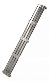 Ralo Linear 10x100 Inox Horizontal Premium Grelha Aro c/ Tela