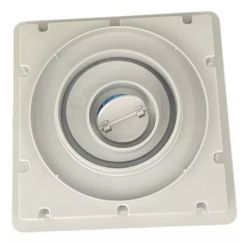 Ralo 15x15 cm inox invisível Anti Odor/inseto inteligente